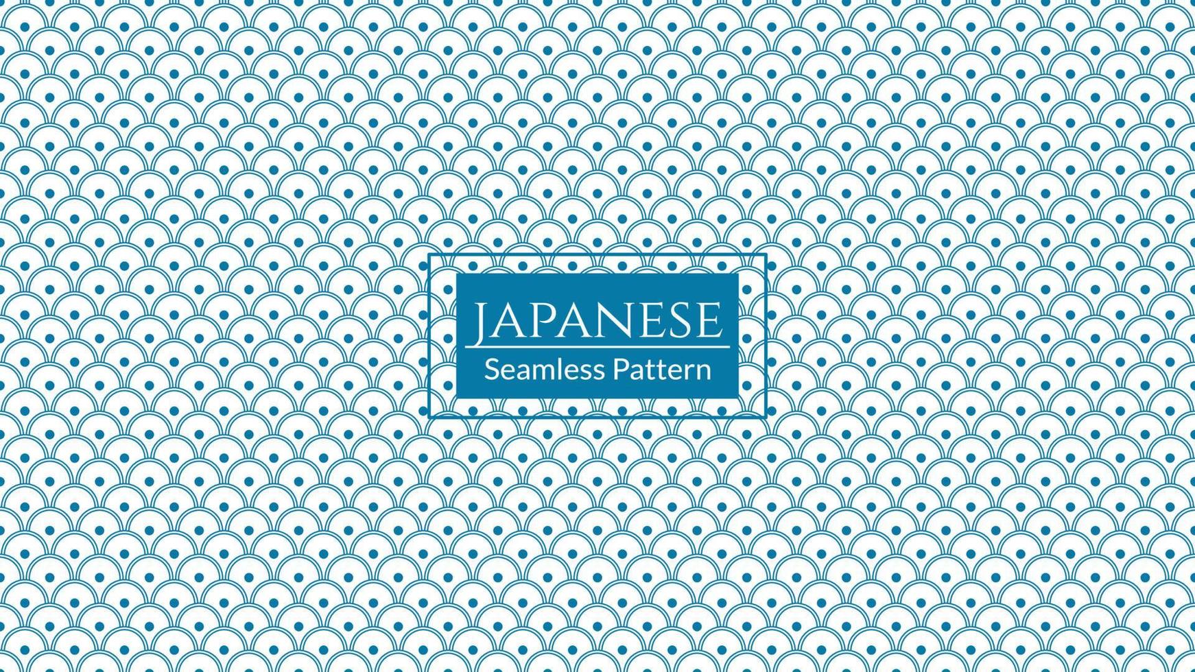 Asia pattern. Seamless abstract wave background. Geometric Vintage Style Texture. vector