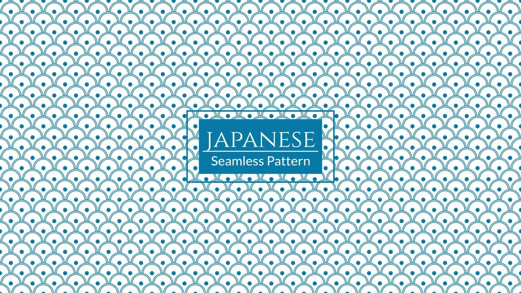 Asia pattern. Seamless abstract wave background. Geometric Vintage Style Texture. vector