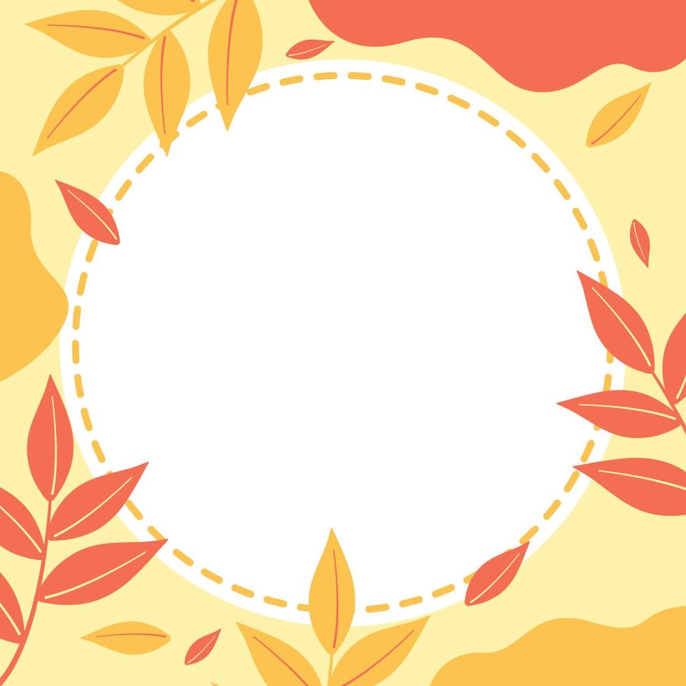 Fallen Leaf Beautiful Fall Autumn Season Background vector