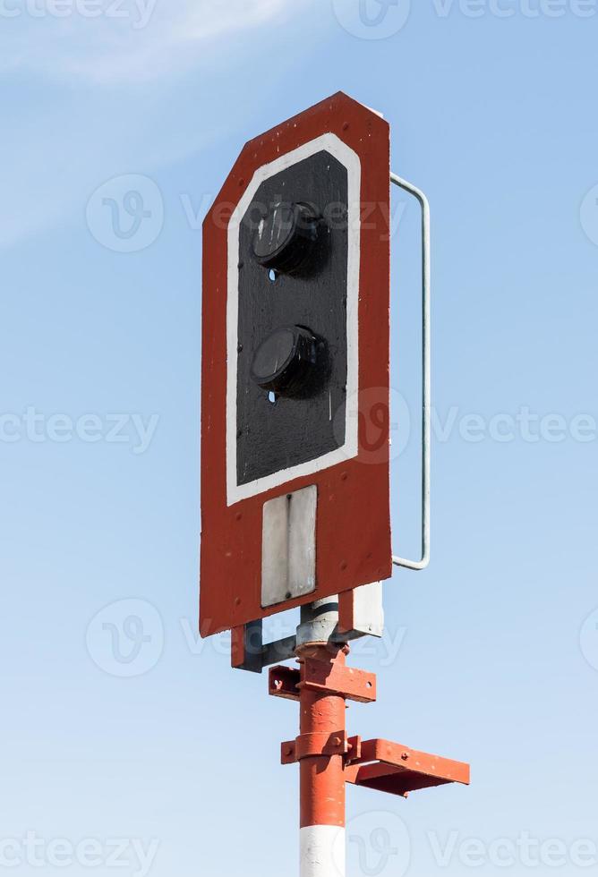 Modern signal pole photo