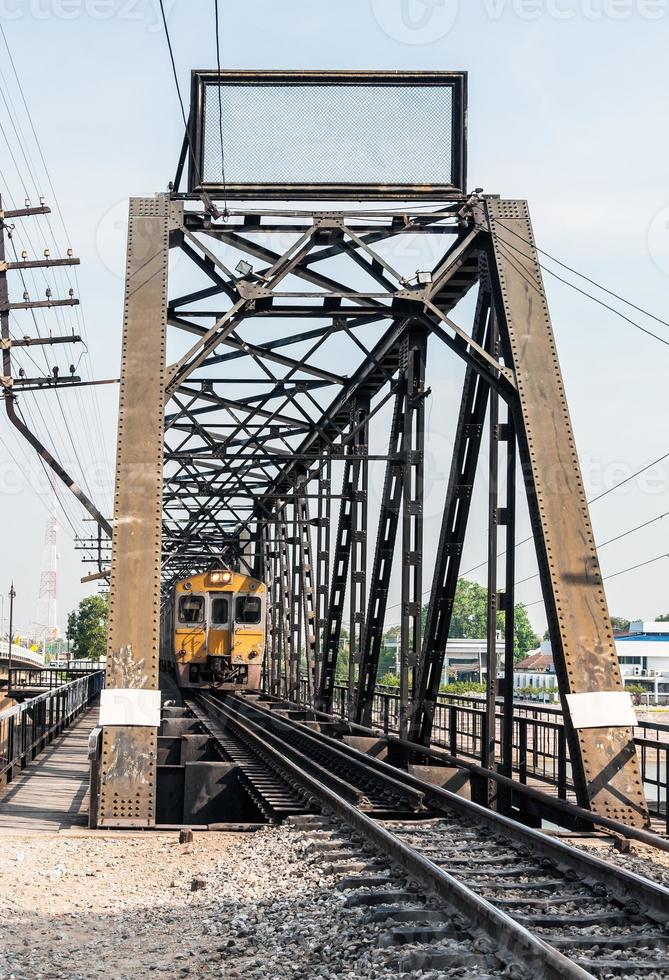 Old steel bridge photo