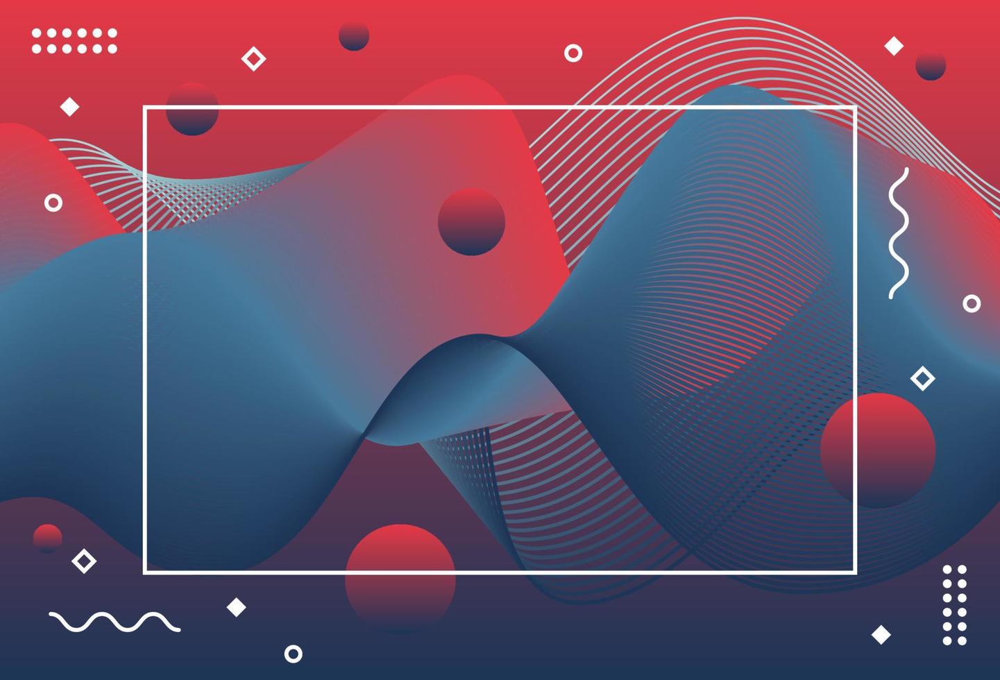 Modern abstract banner background template. Technology theme. Bright color tone. Vector eps 10.