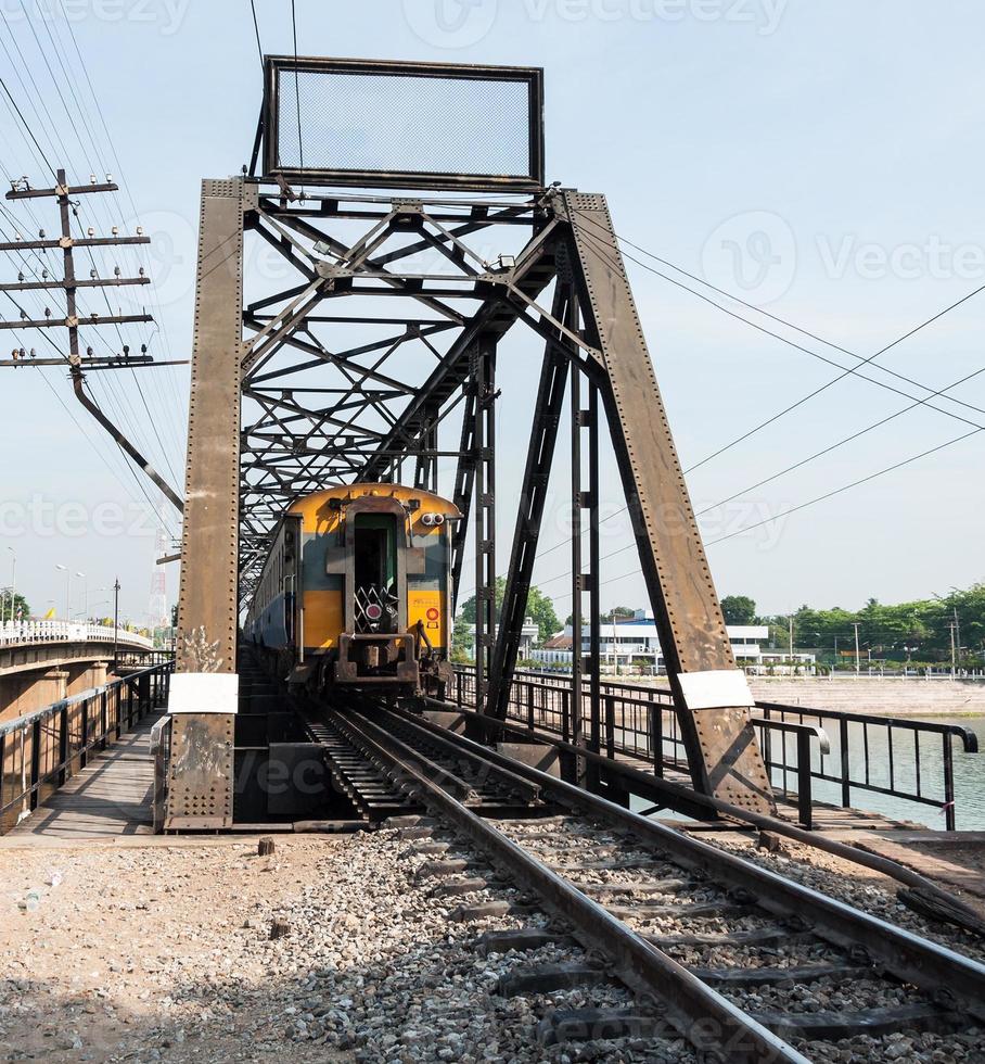 Old steel bridge photo