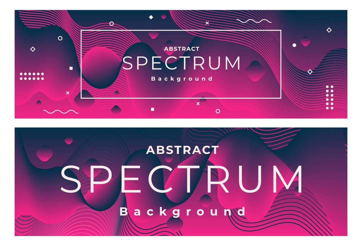 Modern abstract banner background template. Technology theme. Bright color tone. Vector eps 10.