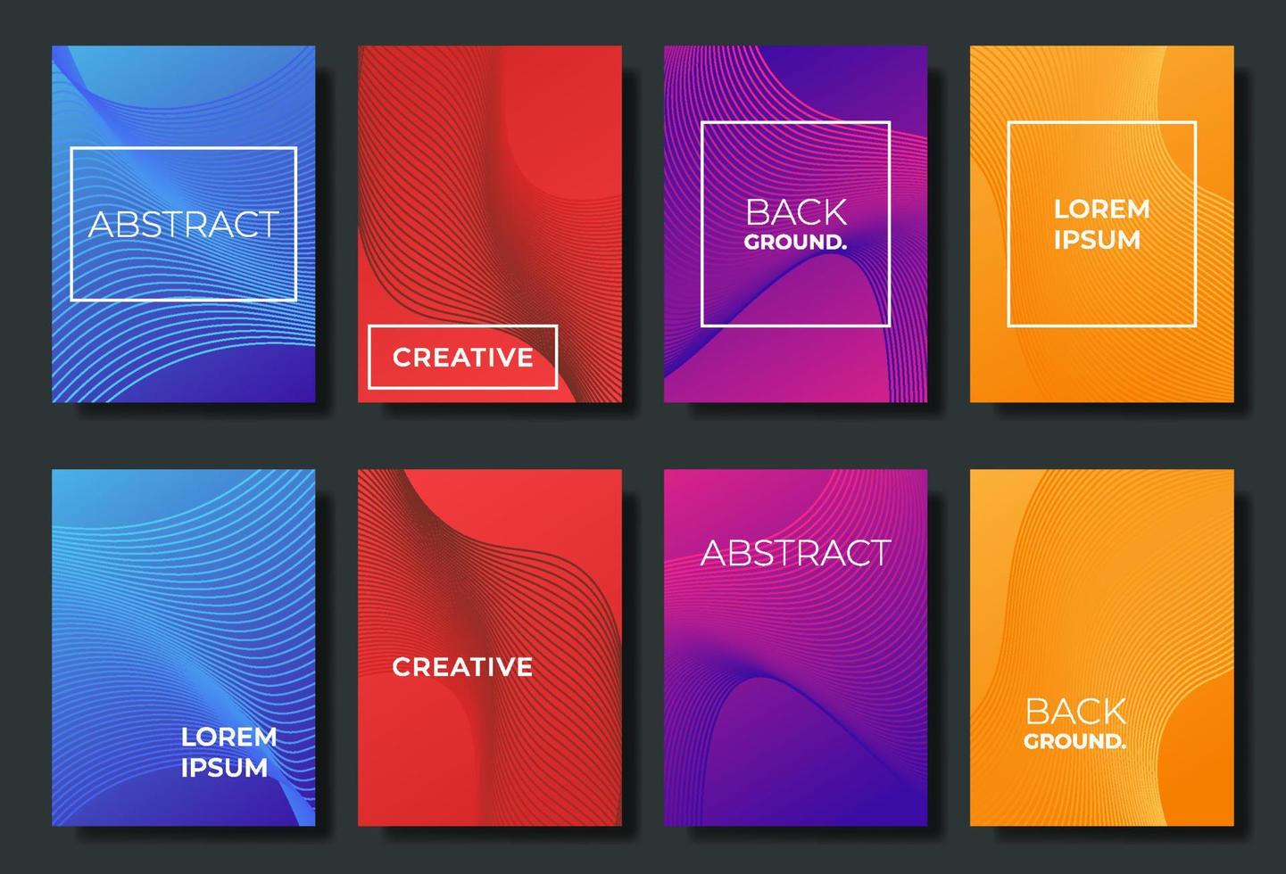 Modern abstract banner background template. Technology theme. Bright color tone. Vector eps 10.