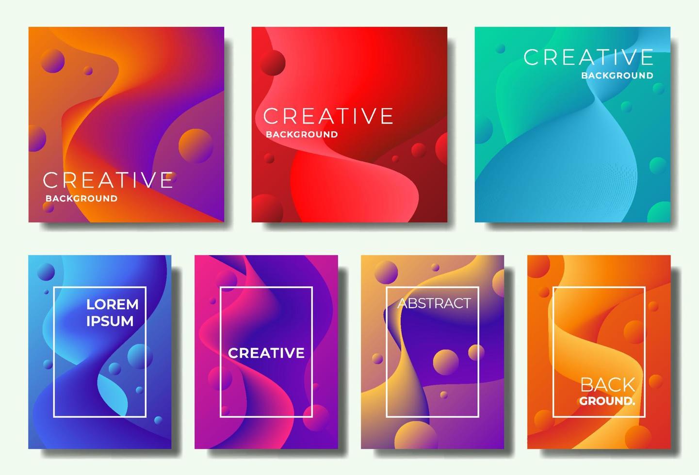 Modern abstract banner background template. Technology theme. Bright color tone. Vector eps 10.