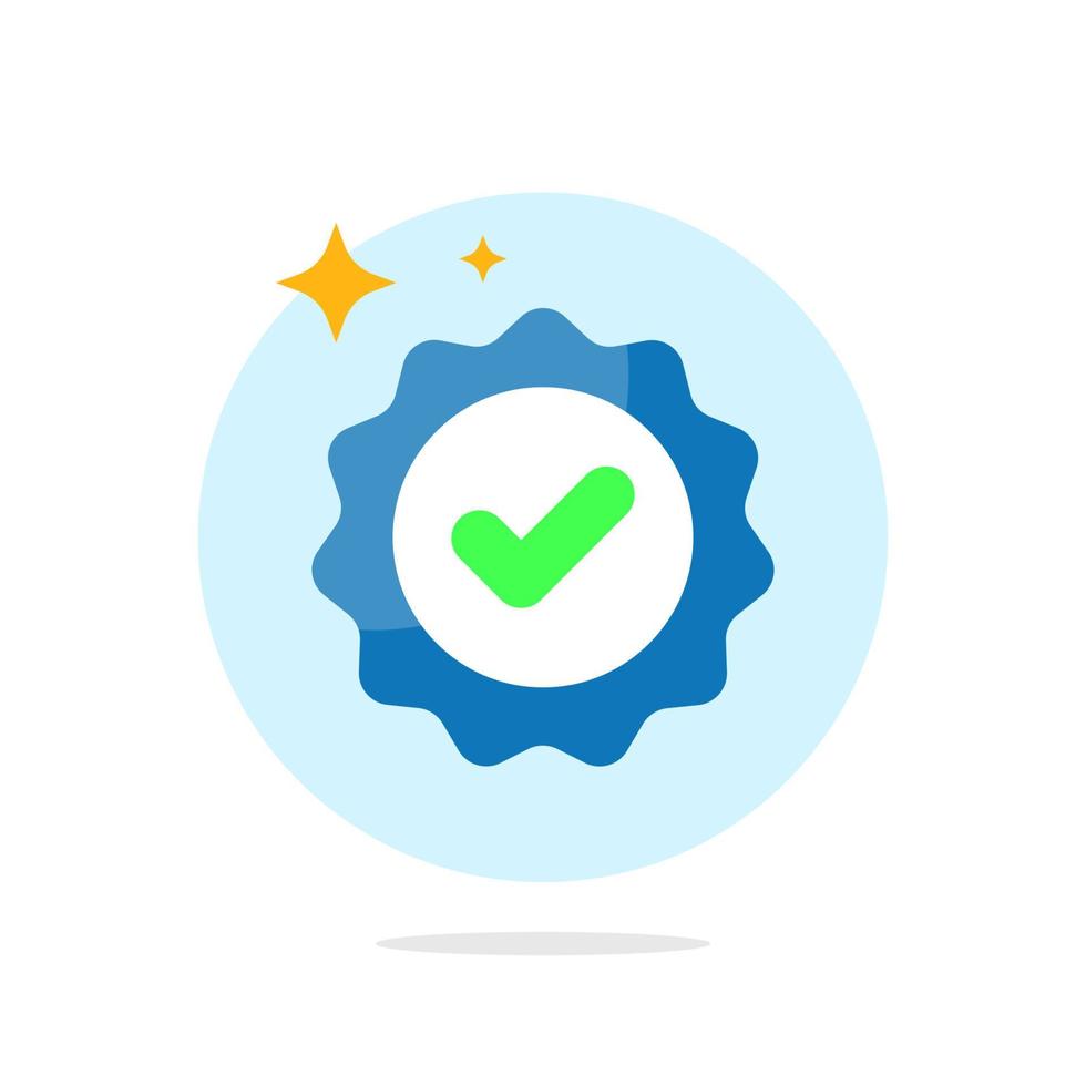 Quality Guarantee flat icon illustration. vector eps10
