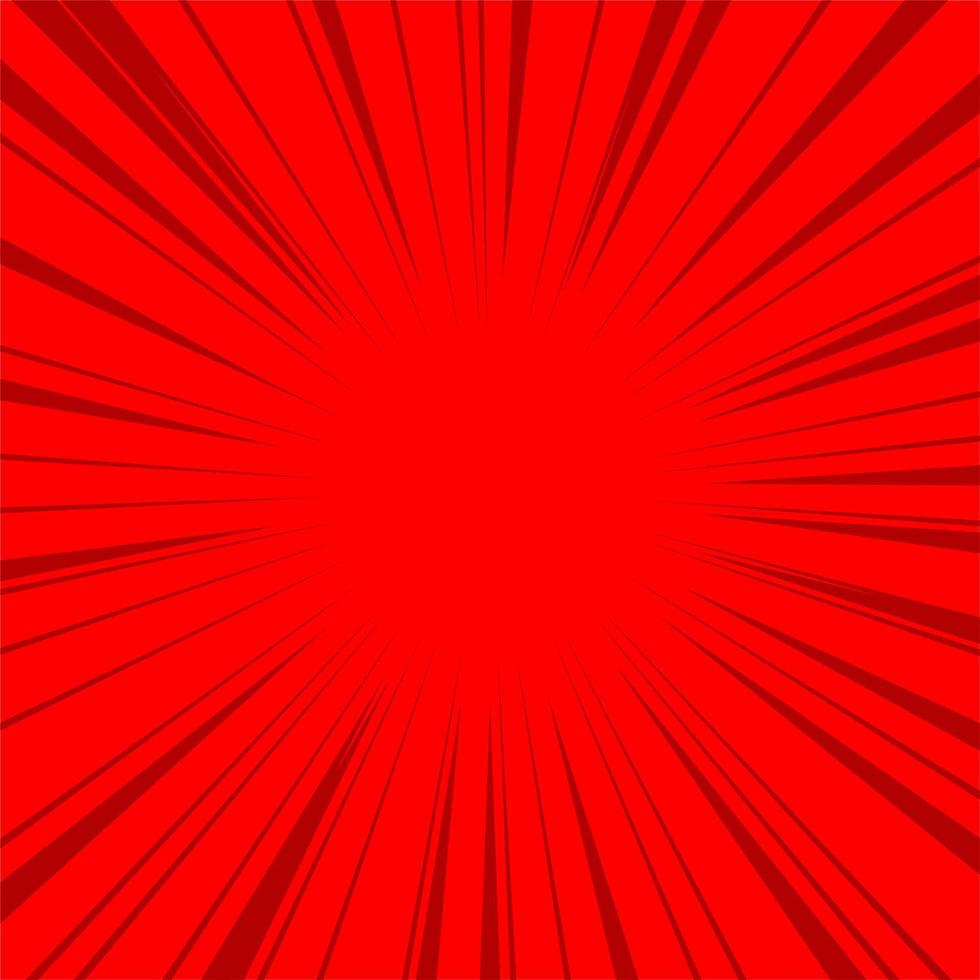 Red background comic design vector