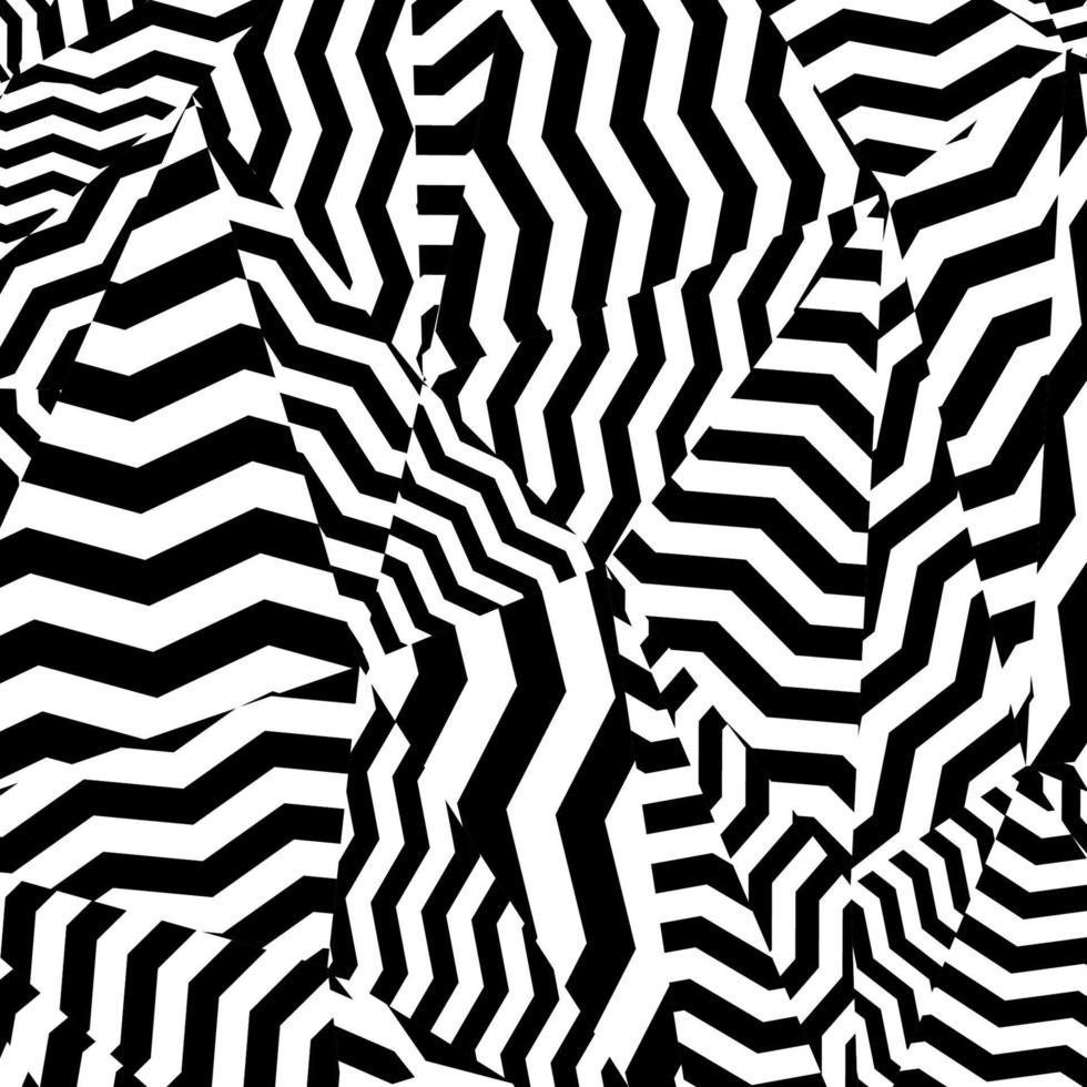 Black and white pattern, abstract geometric contrast background. Vector. vector