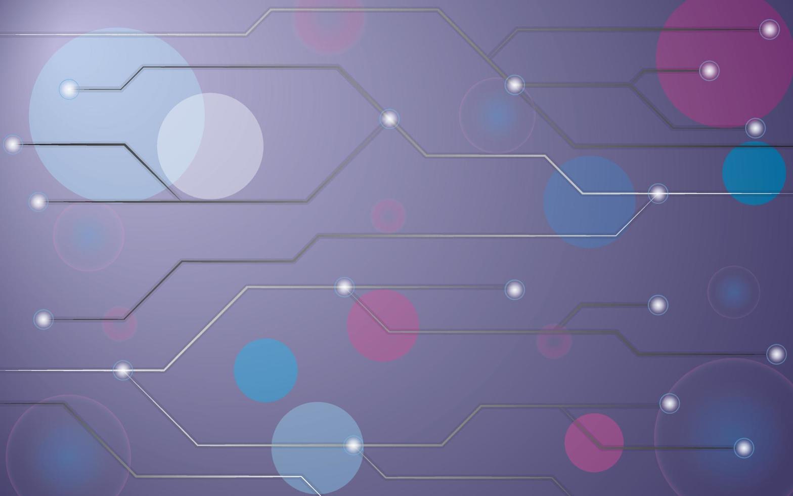 Artificial Intelligence Web Technology Background vector