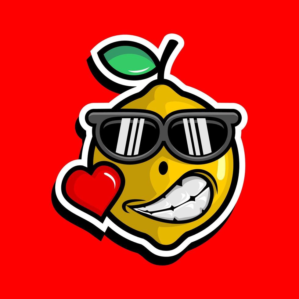 LEMON ANGRY VECTOR