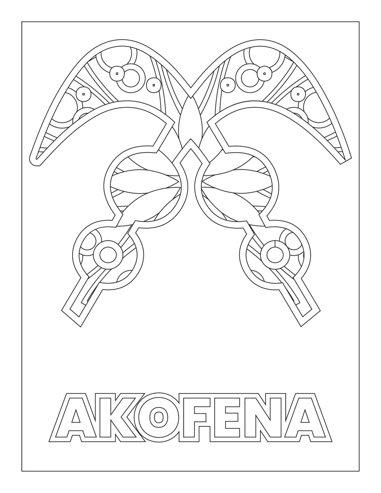African Adinkra Symbols Coloring Page Akofena 10553681 Vector Art At african-adinkra-symbols-coloring-page-akofena-10553681-vector-art-at