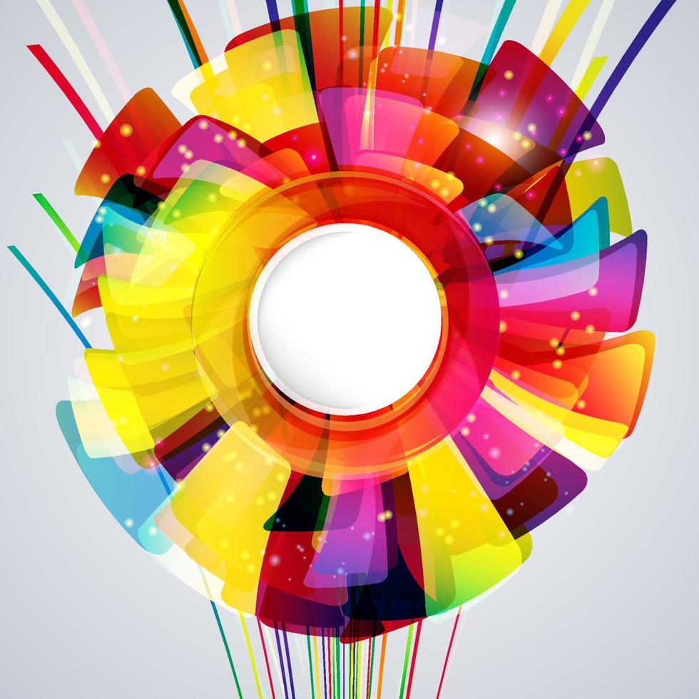 Multicolor abstract bright background. Elements for design. Eps10. vector