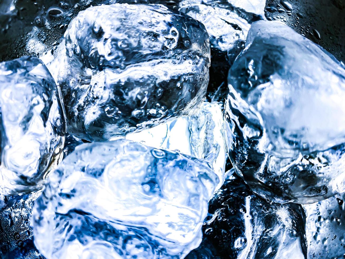 Abstract Ice background, Ice cubes feel fresh on hot days, Ice is indispensable in summer. It will help refresh and make you feel good. photo