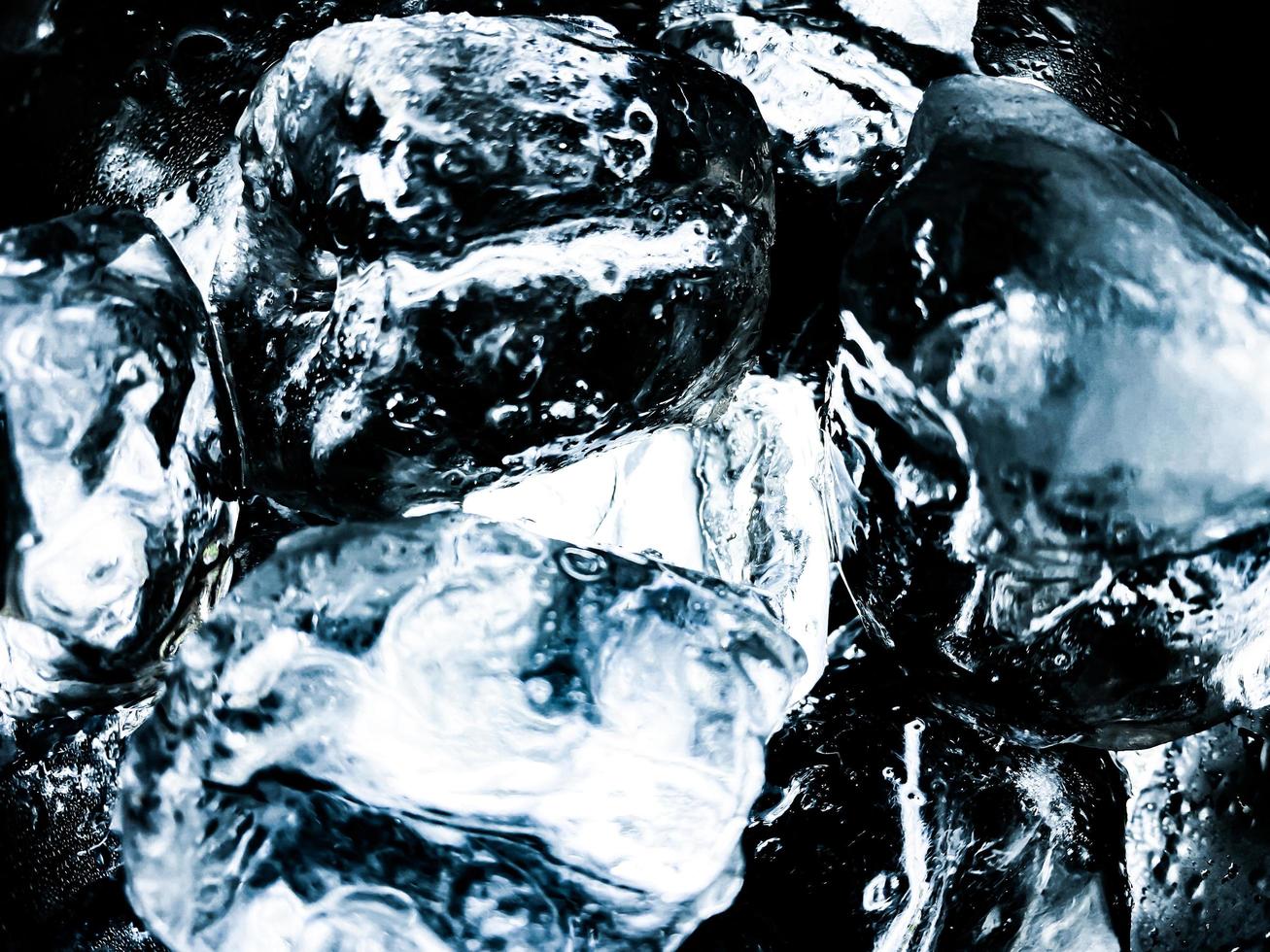 Abstract Ice background, Ice cubes feel fresh on hot days, Ice is indispensable in summer. It will help refresh and make you feel good. photo