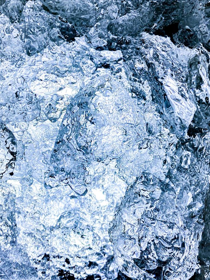 Abstract Ice background, Ice cubes feel fresh on hot days, Ice is indispensable in summer. It will help refresh and make you feel good. photo