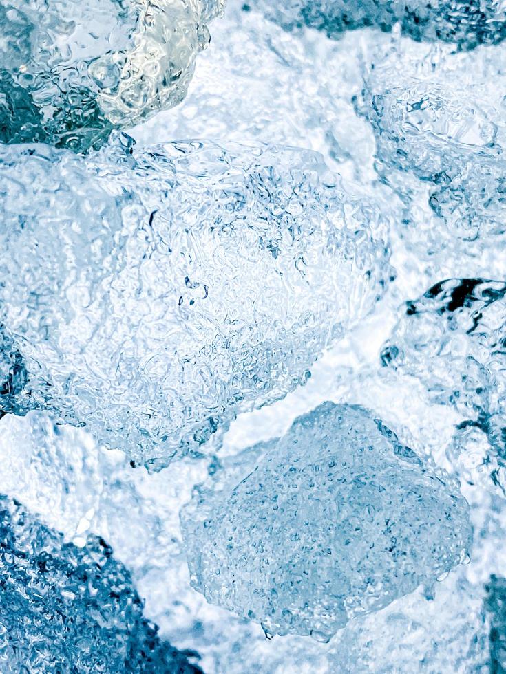 Abstract Ice background, Ice cubes feel fresh on hot days, Ice is indispensable in summer. It will help refresh and make you feel good. photo