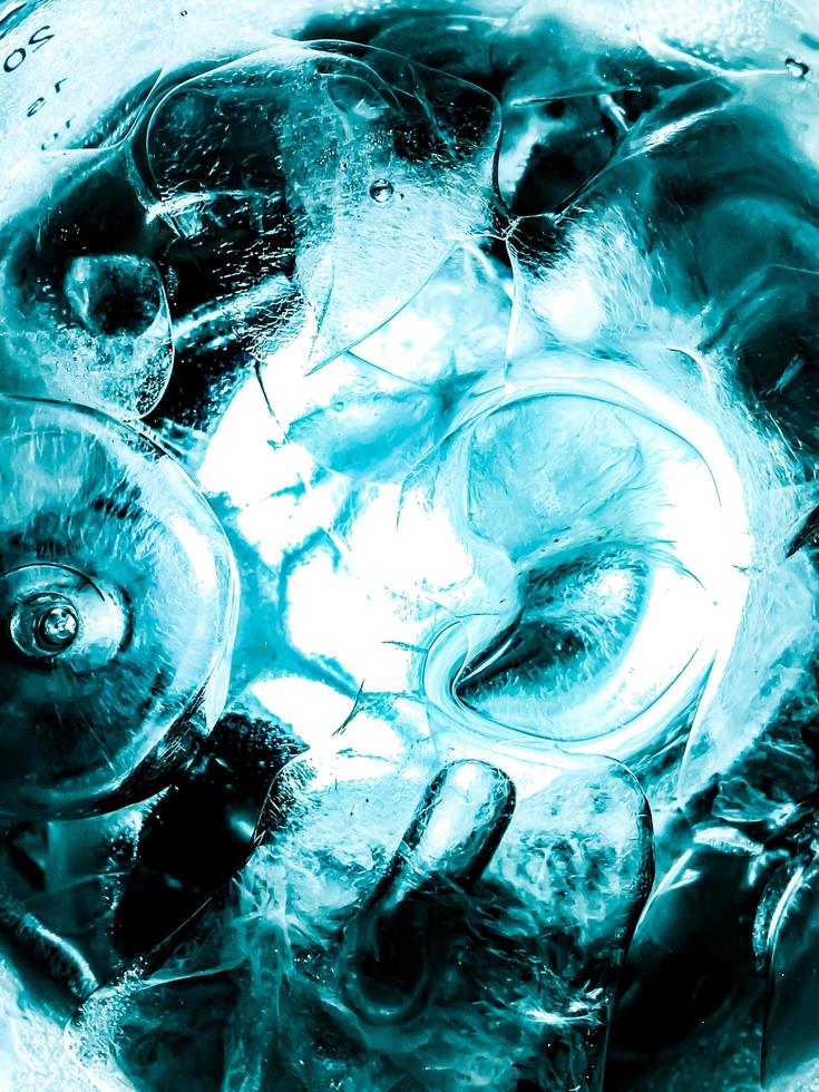 Abstract Ice background, Ice cubes feel fresh on hot days, Ice is indispensable in summer. It will help refresh and make you feel good. photo