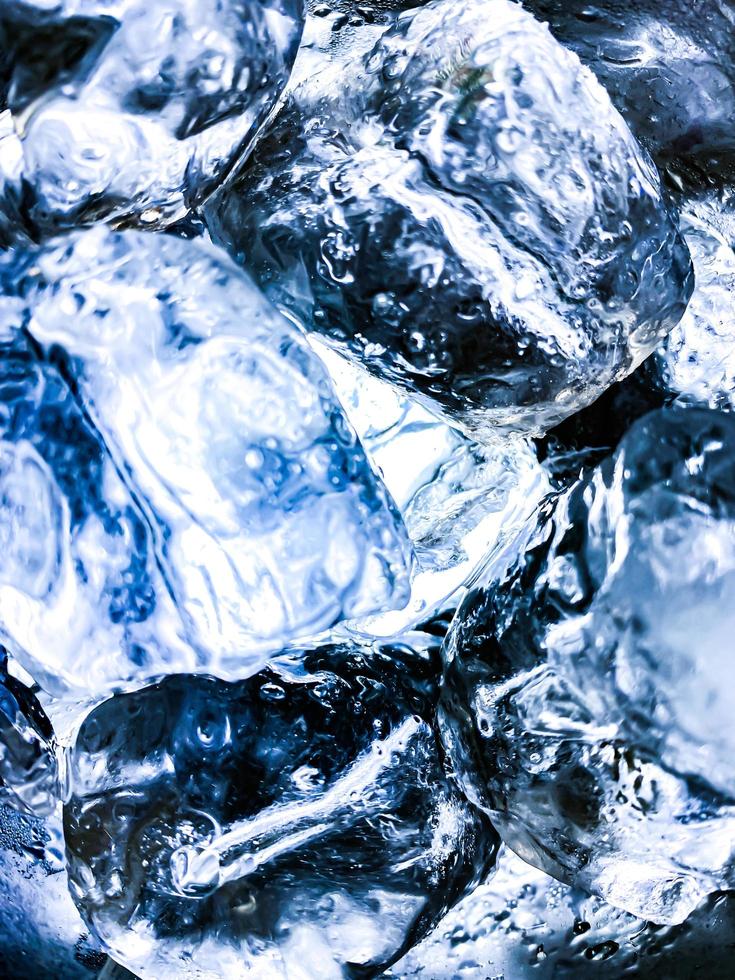 Abstract Ice background, Ice cubes feel fresh on hot days, Ice is indispensable in summer. It will help refresh and make you feel good. photo
