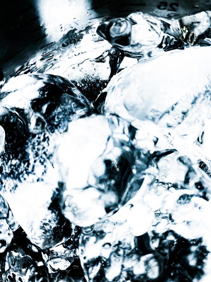 Abstract Ice background, Ice cubes feel fresh on hot days, Ice is indispensable in summer. It will help refresh and make you feel good. photo