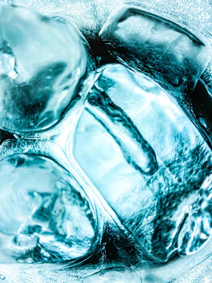 Abstract Ice background, Ice cubes feel fresh on hot days, Ice is indispensable in summer. It will help refresh and make you feel good. photo