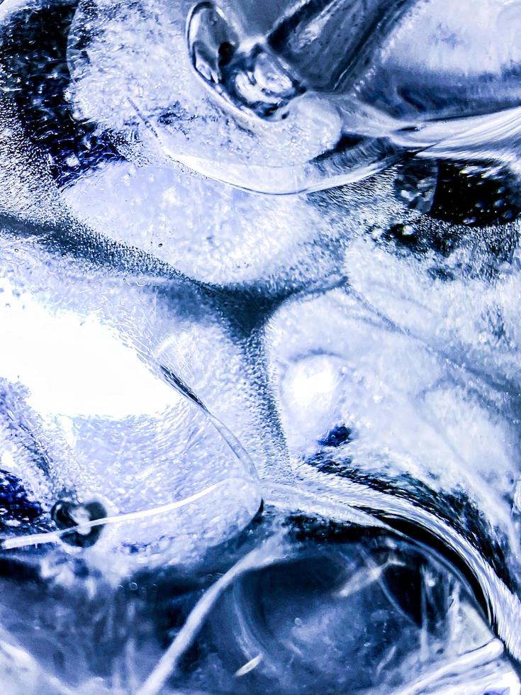 Abstract Ice background, Ice cubes feel fresh on hot days, Ice is indispensable in summer. It will help refresh and make you feel good. photo