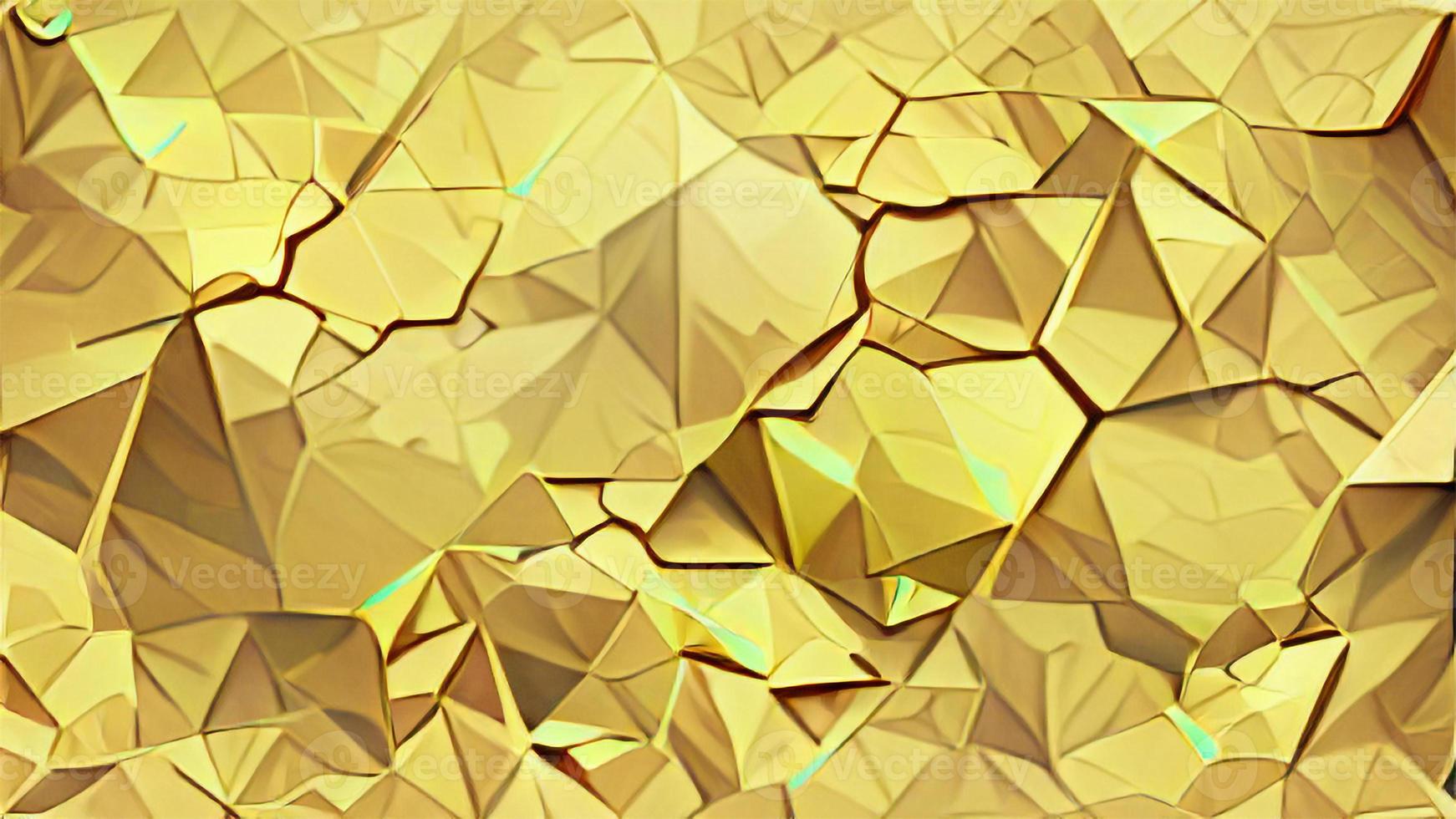 Abstract Geometric Gold Tone Texture Crystal Backgrounds For Graphic Design photo