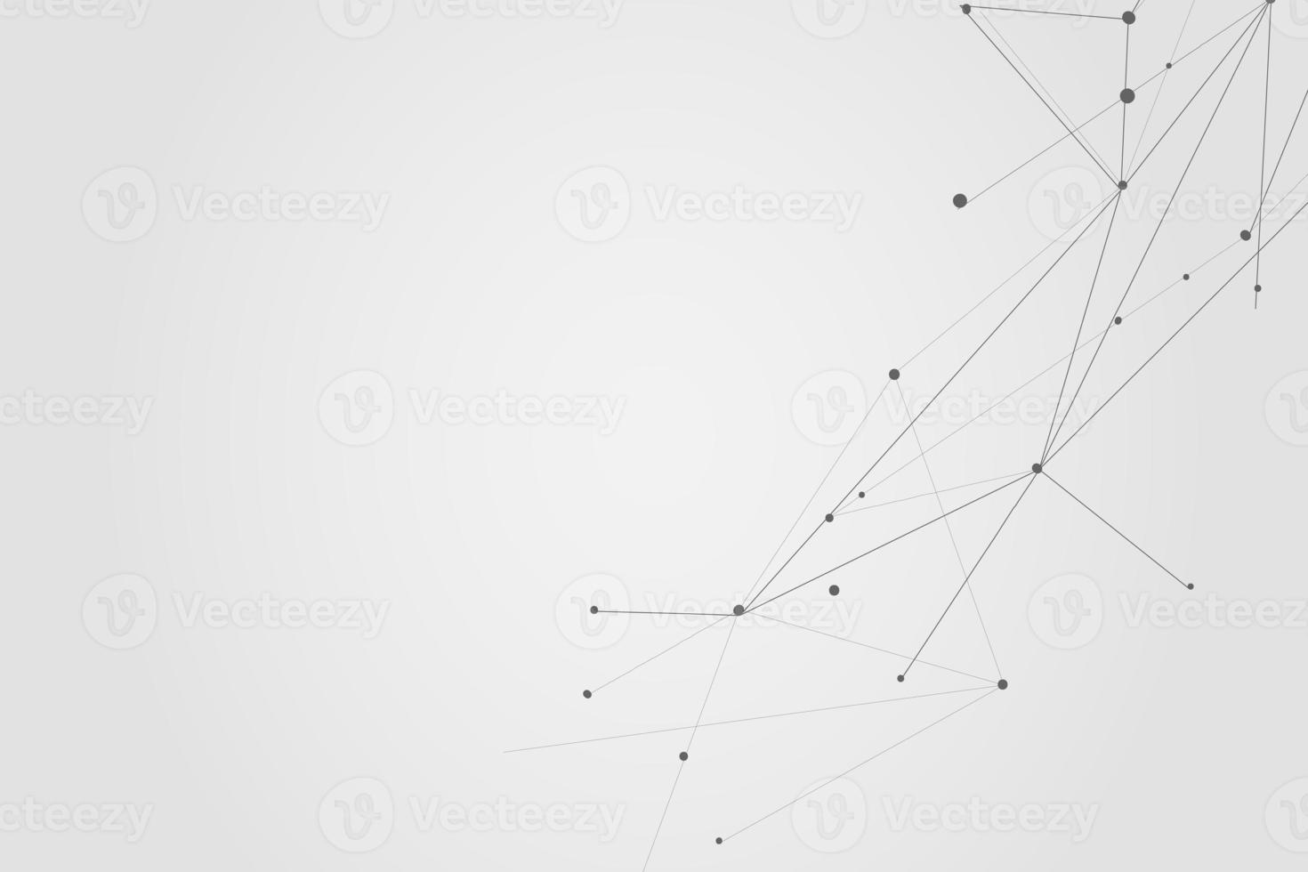 Abstract connecting dots, Polygonal background, connection technology design, photo