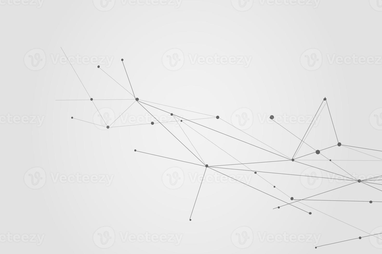 Abstract connecting dots, Polygonal background, connection technology design, photo