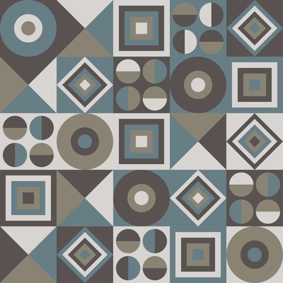 Multicolored neo geometric pattern. Modern style. Gray shades photo