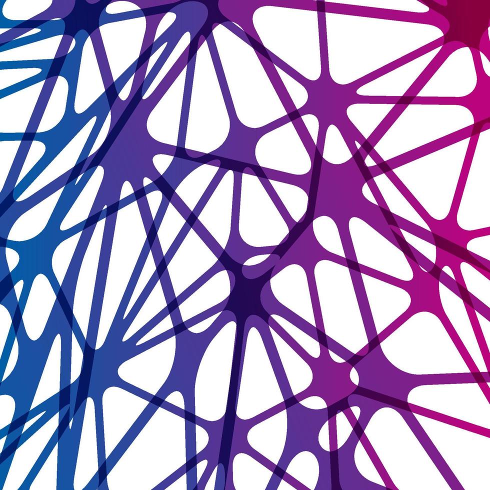 Abstract neuron net background, vector graphic design digital illustration.
