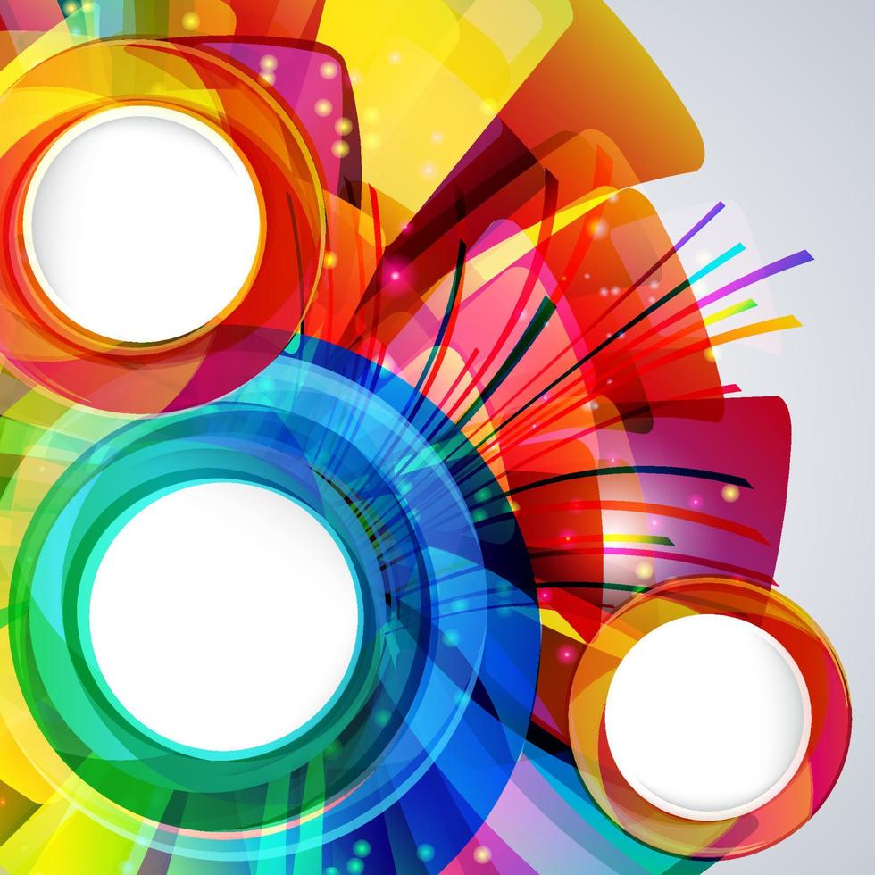 Multicolor abstract bright background. Elements for design. Eps10. vector