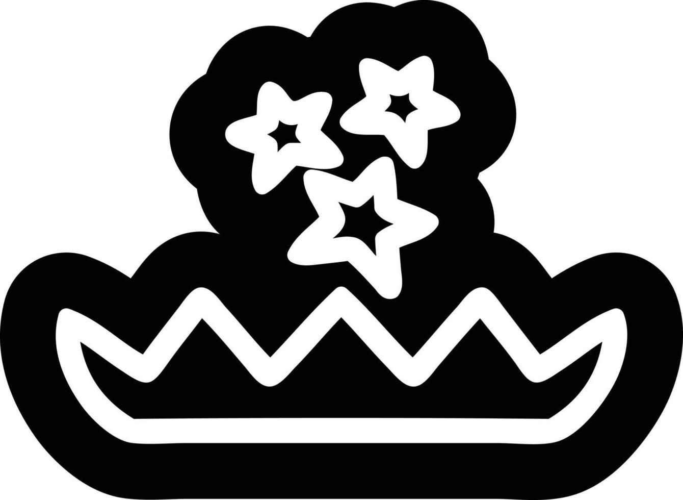 magical flower icon vector