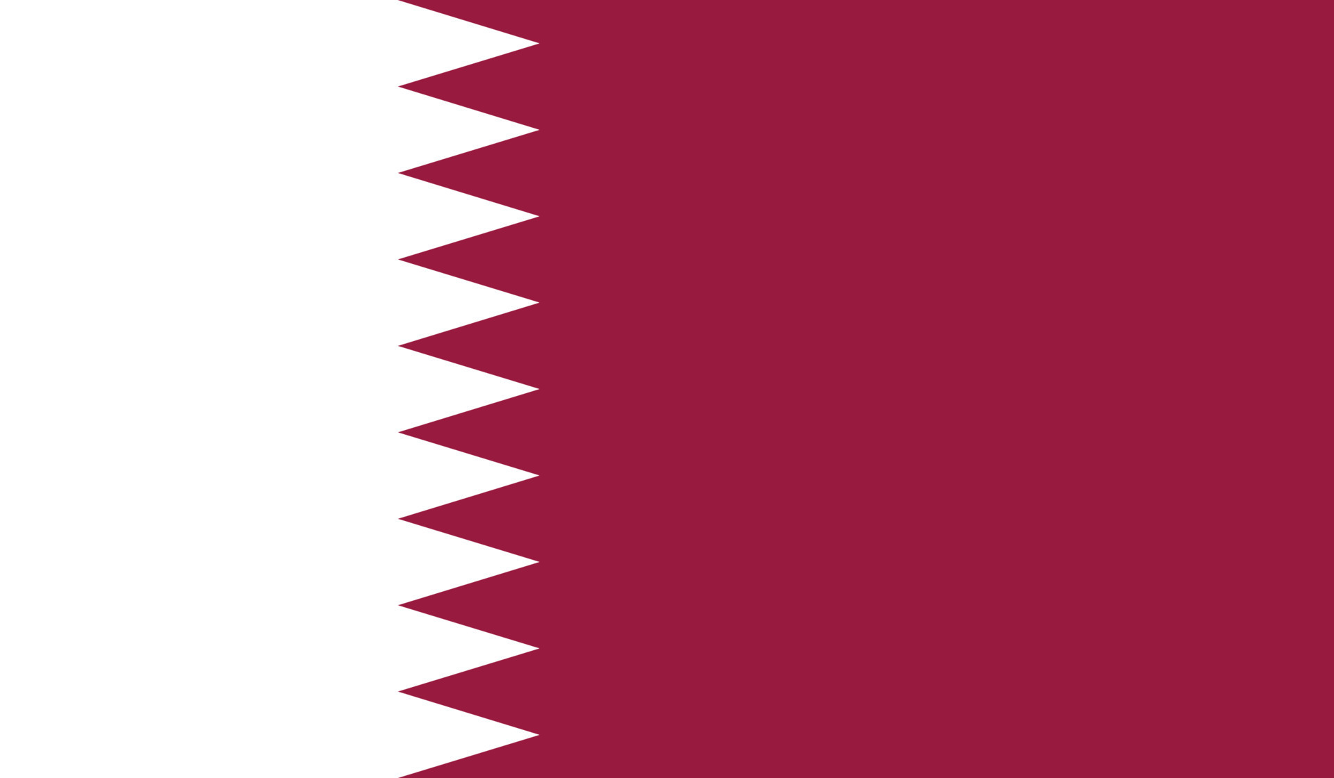 vector illustration of Qatar flag. 10559518 Vector Art at Vecteezy