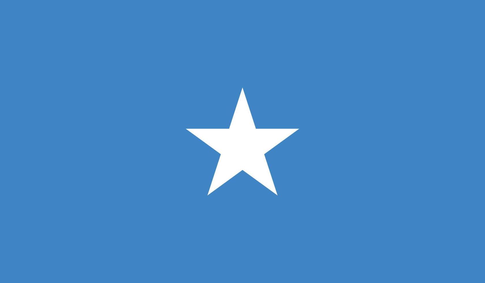 vector illustration of Somalia flag.