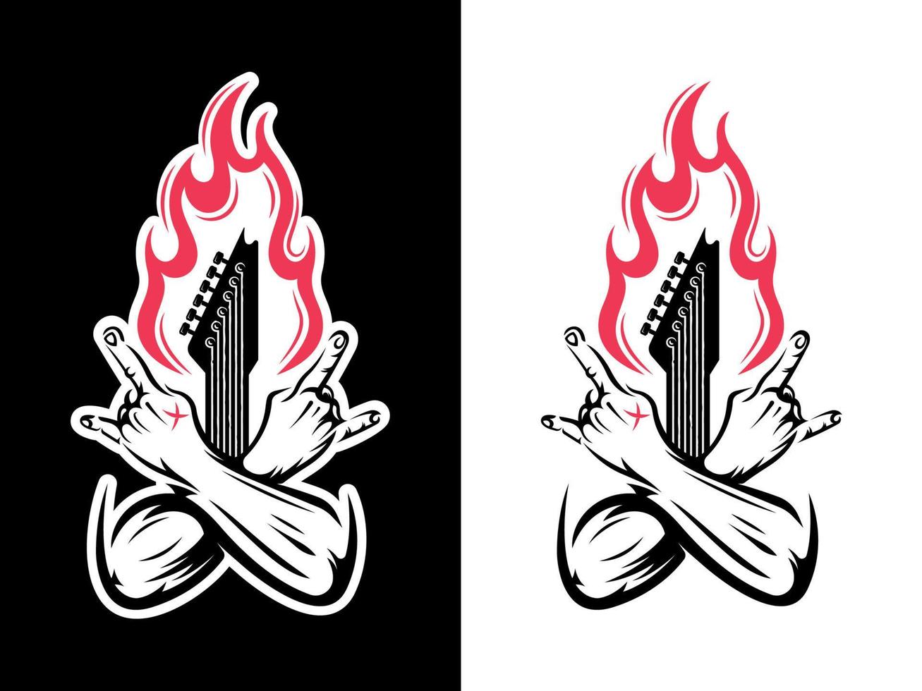 Illustration of Rock Print vector