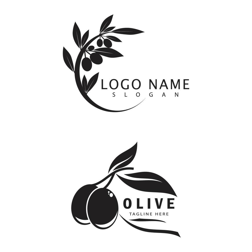 olive icon vector illustration design template