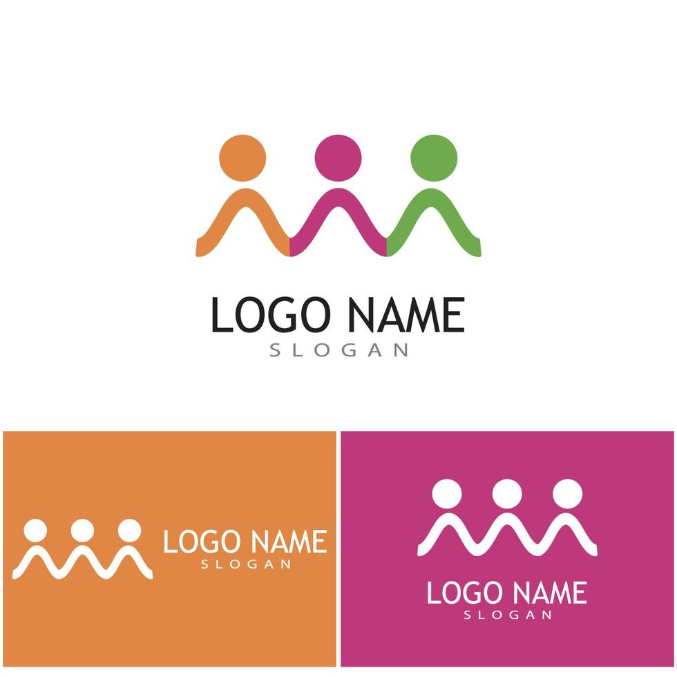 Adoption and community care Logo  vector