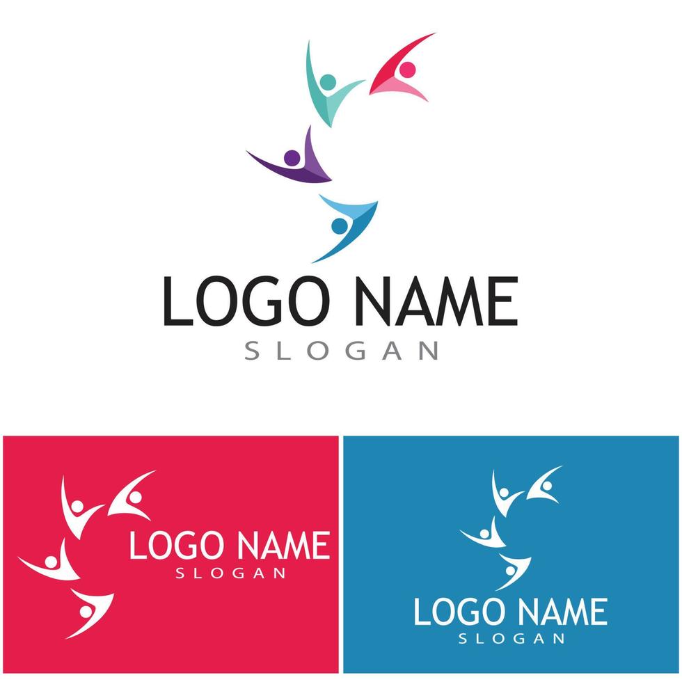 Adoption and community care Logo  vector