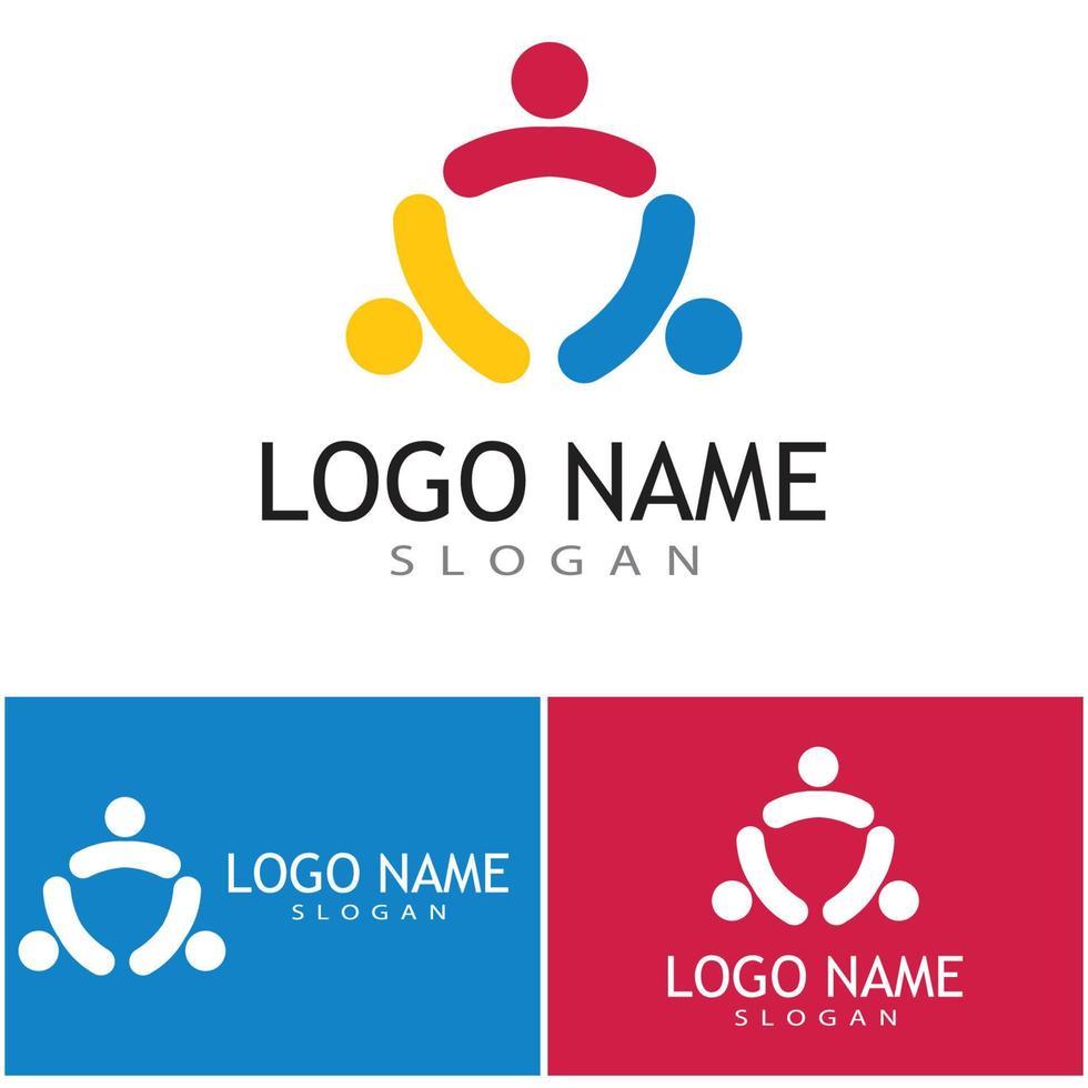 Adoption and community care Logo  vector