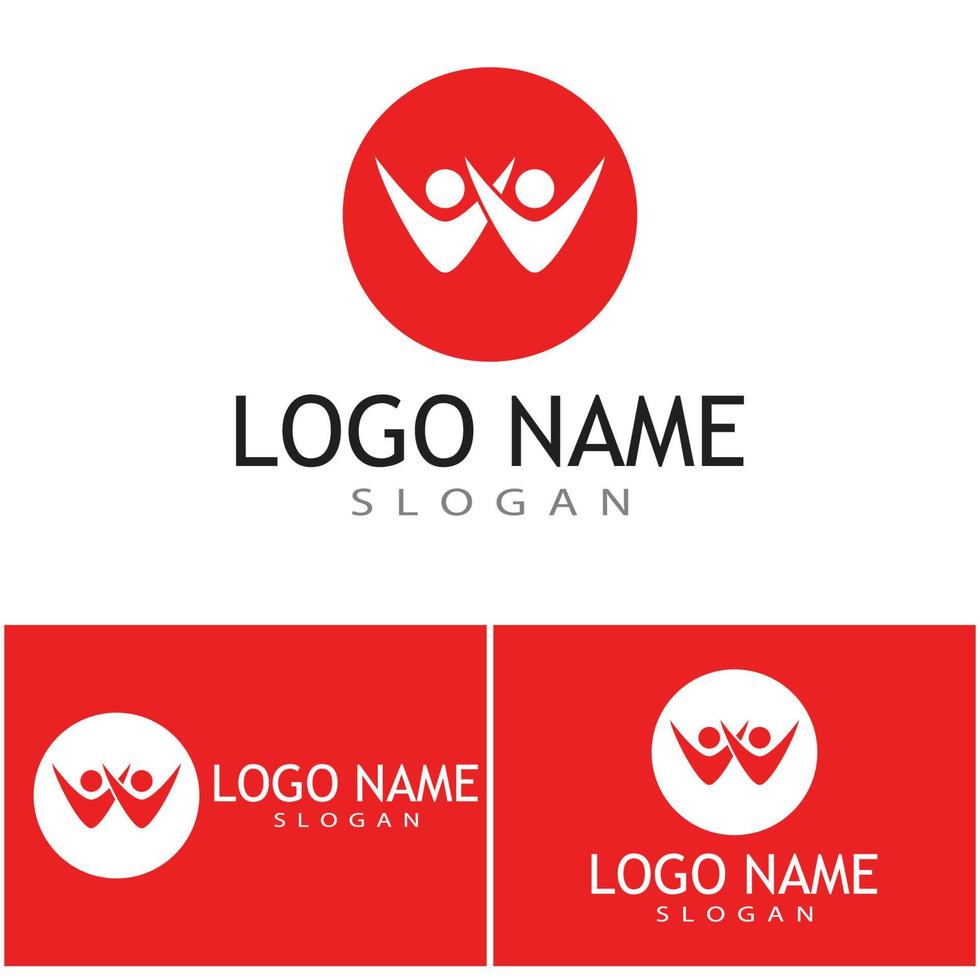 Adoption and community care Logo  vector