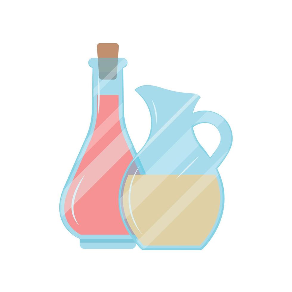 Vector Illustration of Vinegar