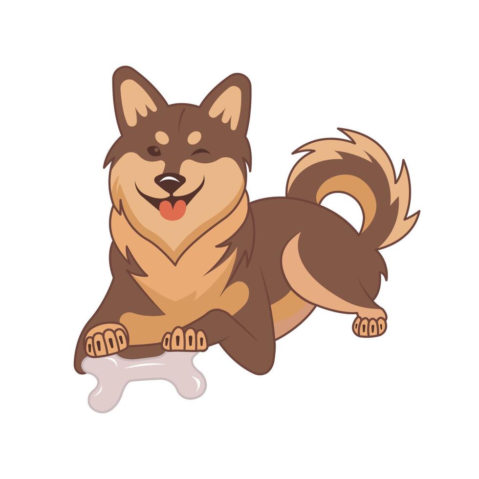 Shiba Inu Dog vector
