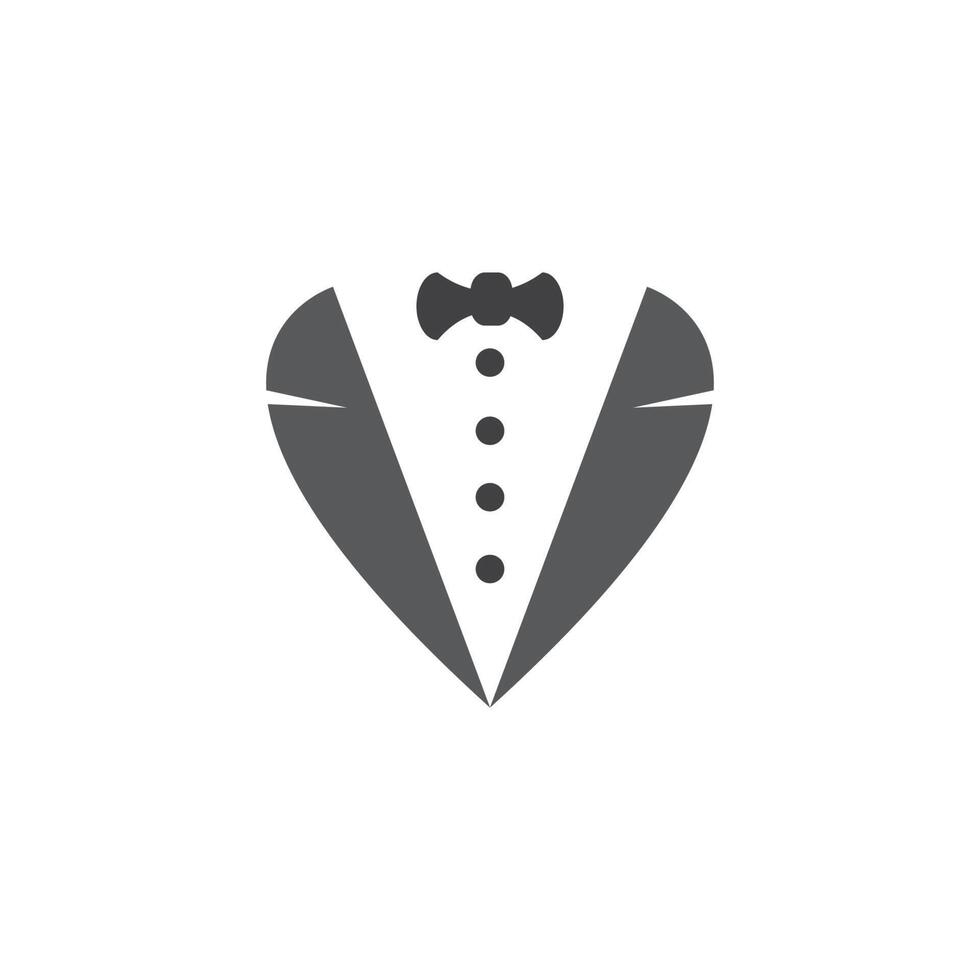 Tuxedo logo template 10563159 Vector Art at Vecteezy