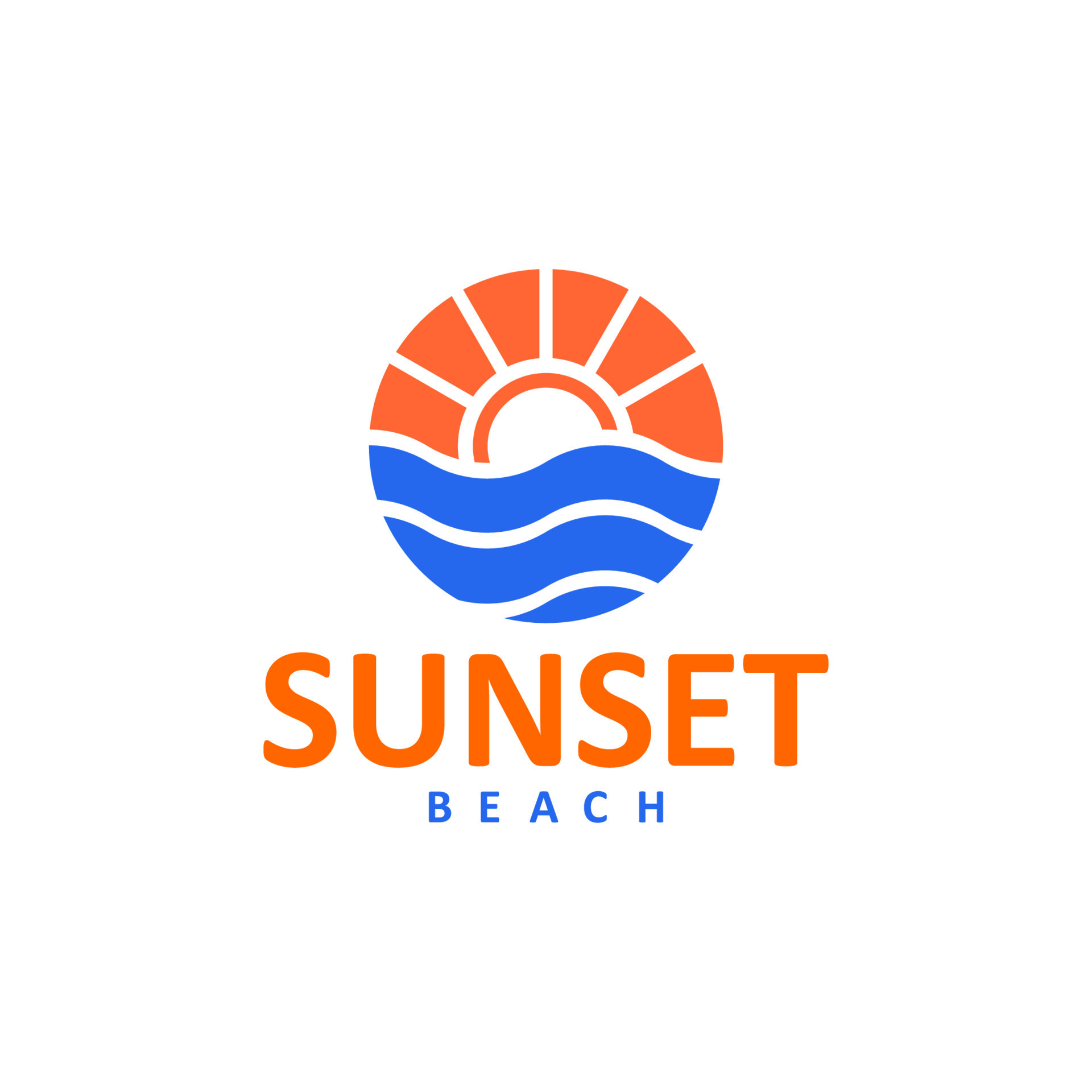 sunset beach logo for t-shirt design 10563172 Vector Art at Vecteezy