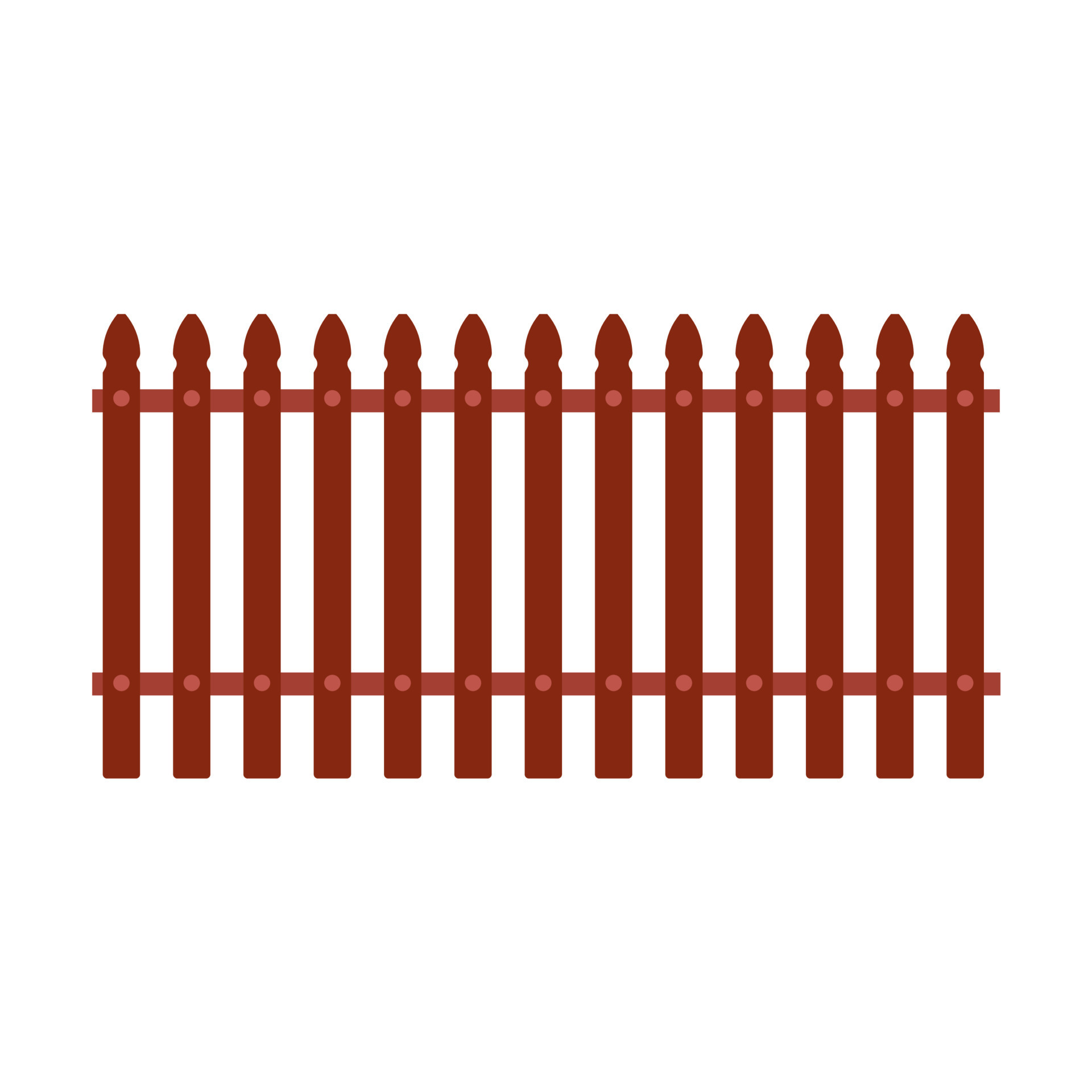 Fence vector icon wooden illustration isolated white. Cartoon element  border brown. Garden wall farm plank picket set 10564371 Vector Art at  Vecteezy