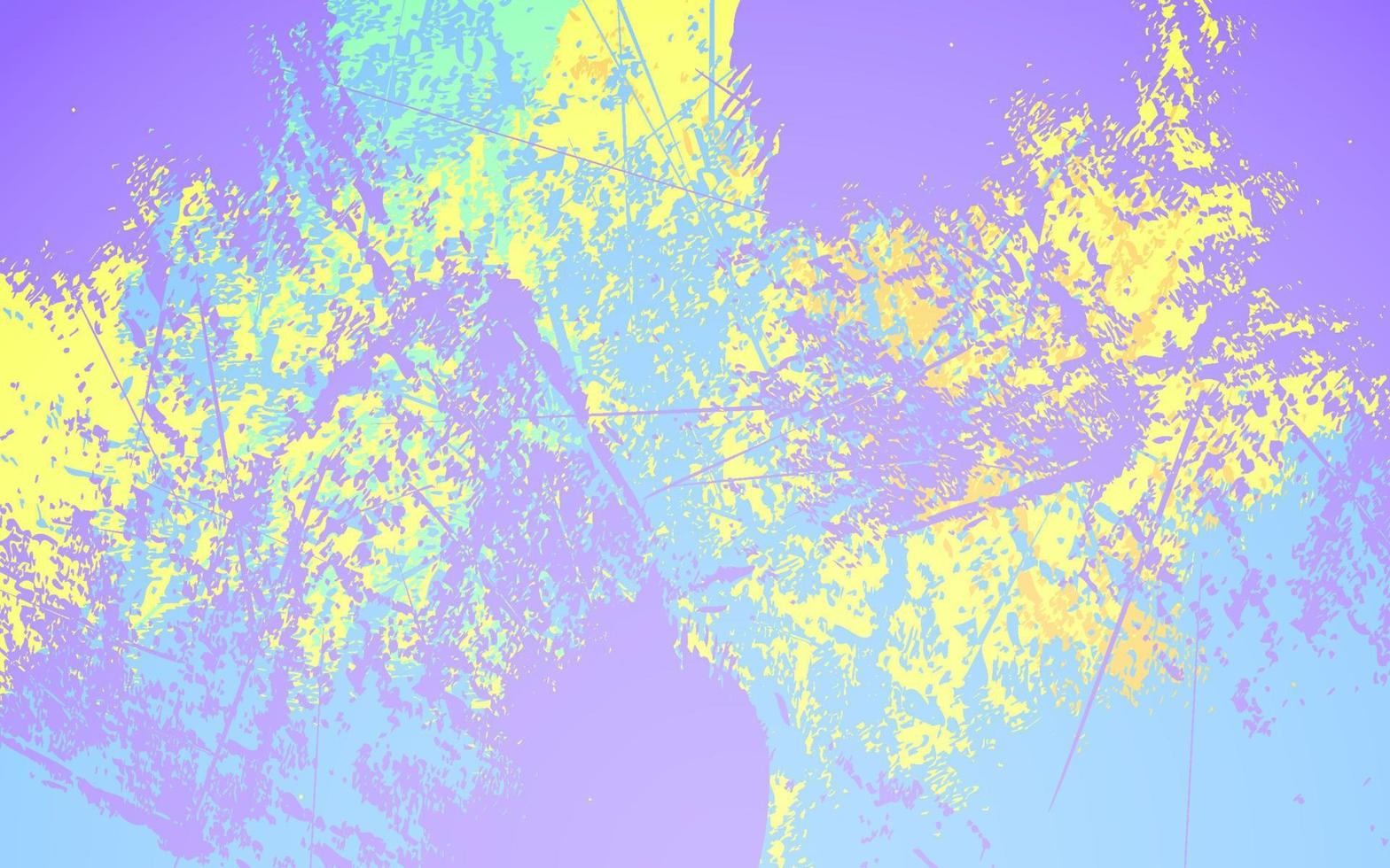 Abstract grunge texture multicolor background vector