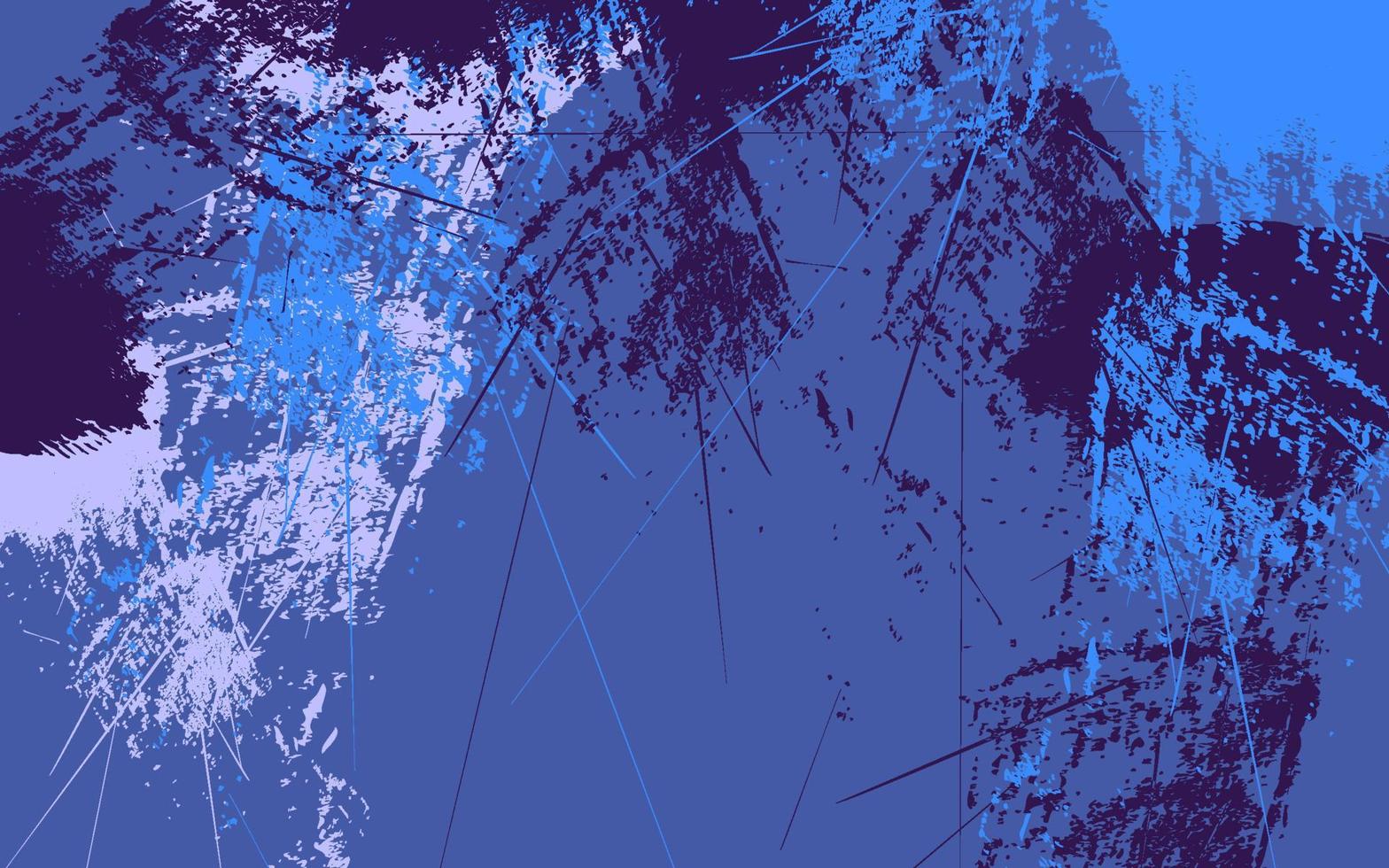 vector de fondo azul de textura grunge abstracto