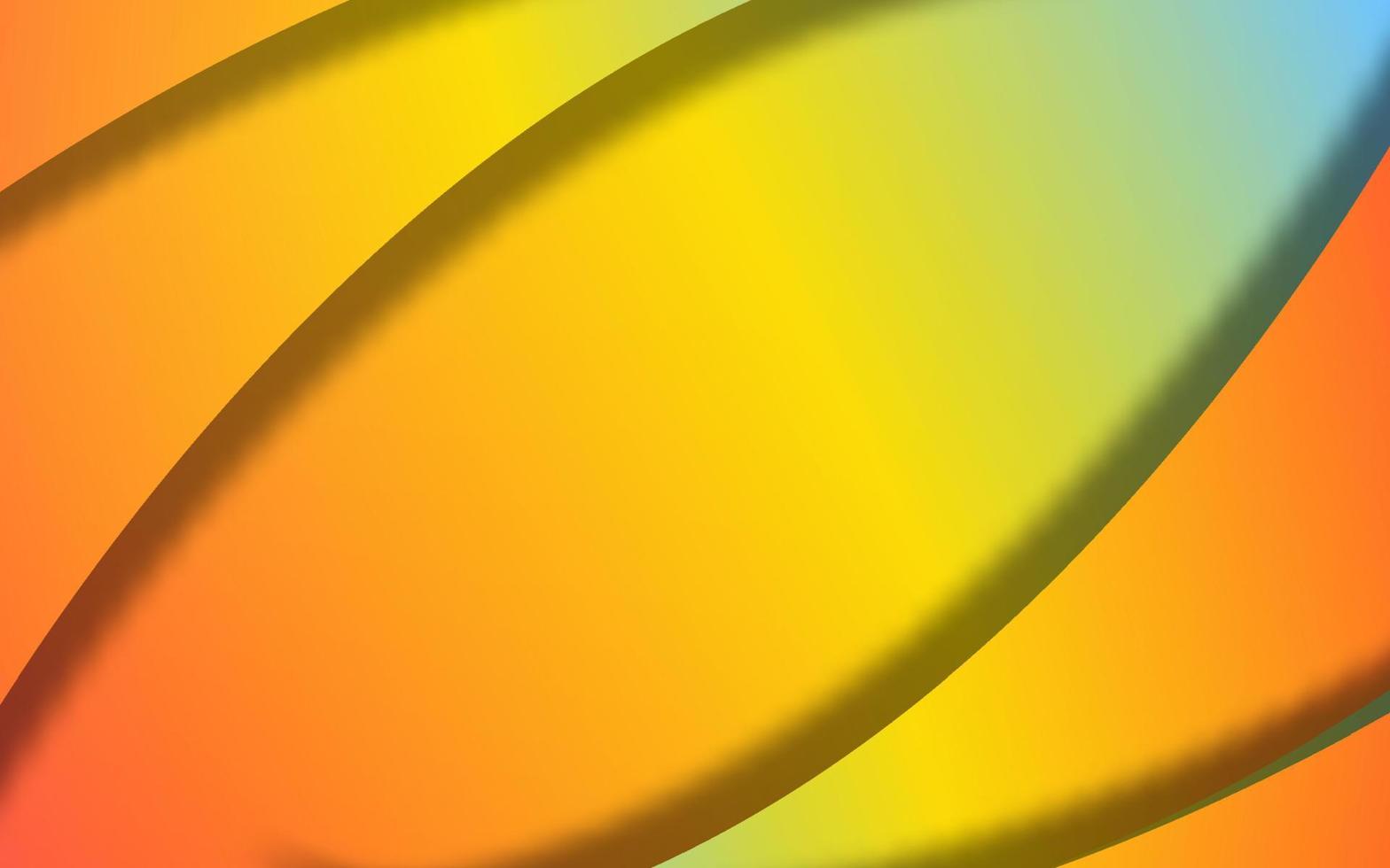 vector de fondo de color amarillo de capa de superposición abstracta