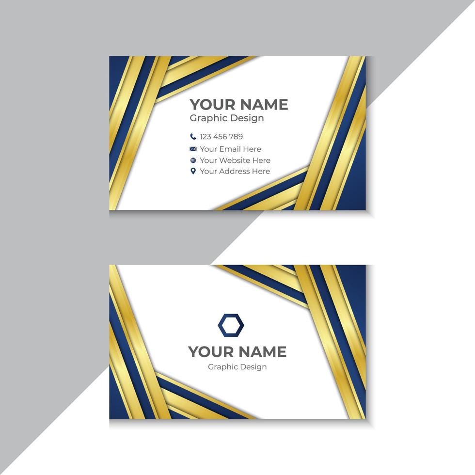Creative Modern Business Card Template vector